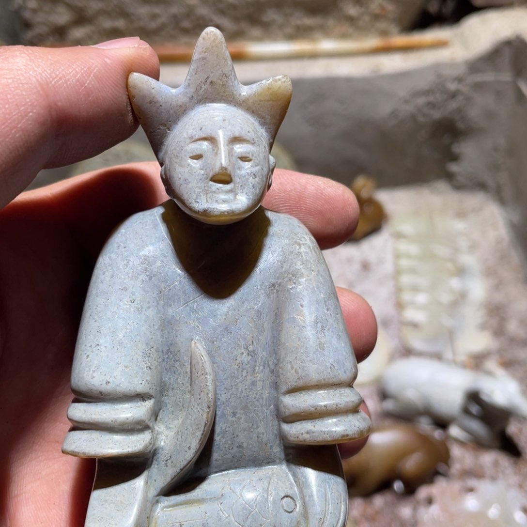 和田玉（糖玉）未镶嵌挂件v****g