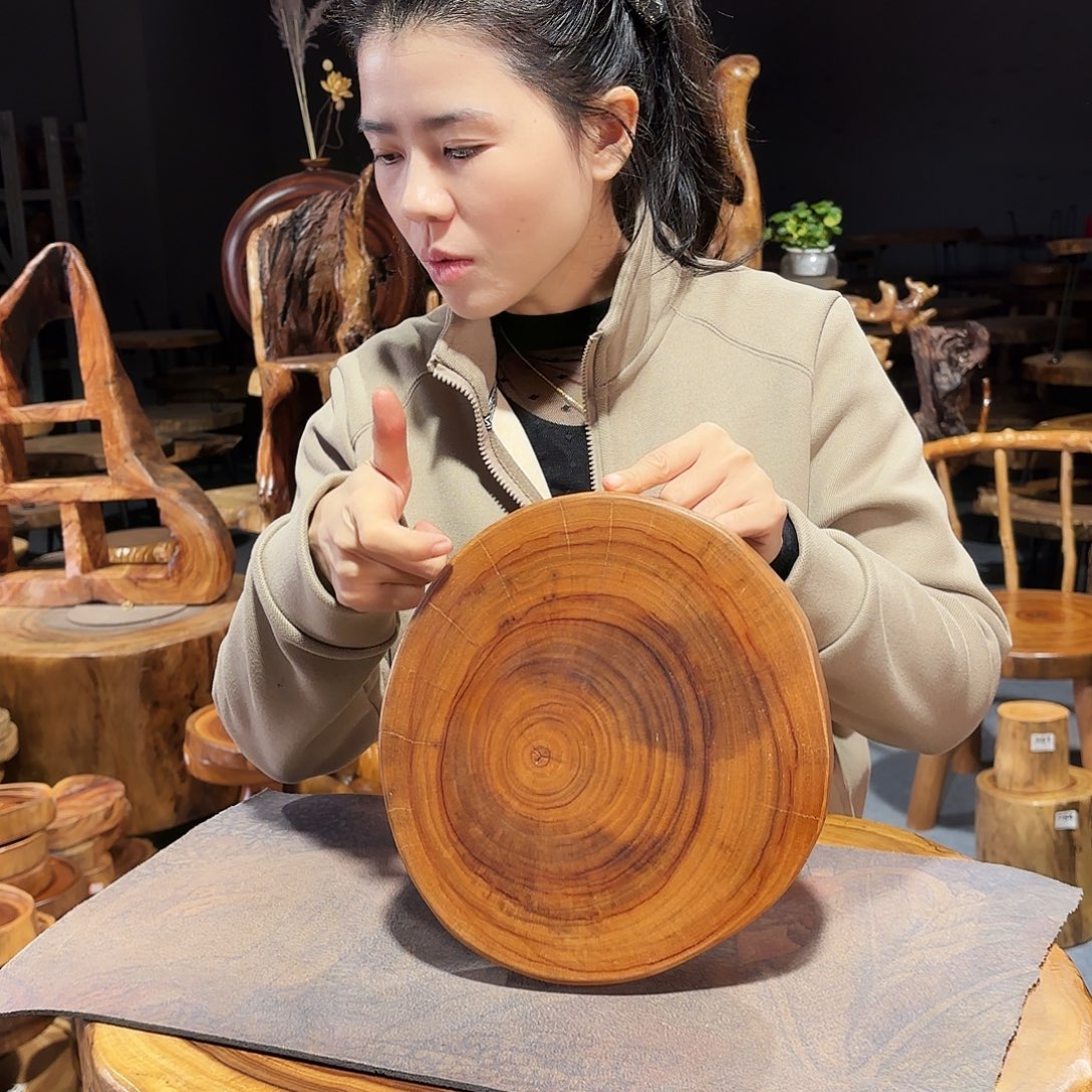 香樟木干泡摆件底座