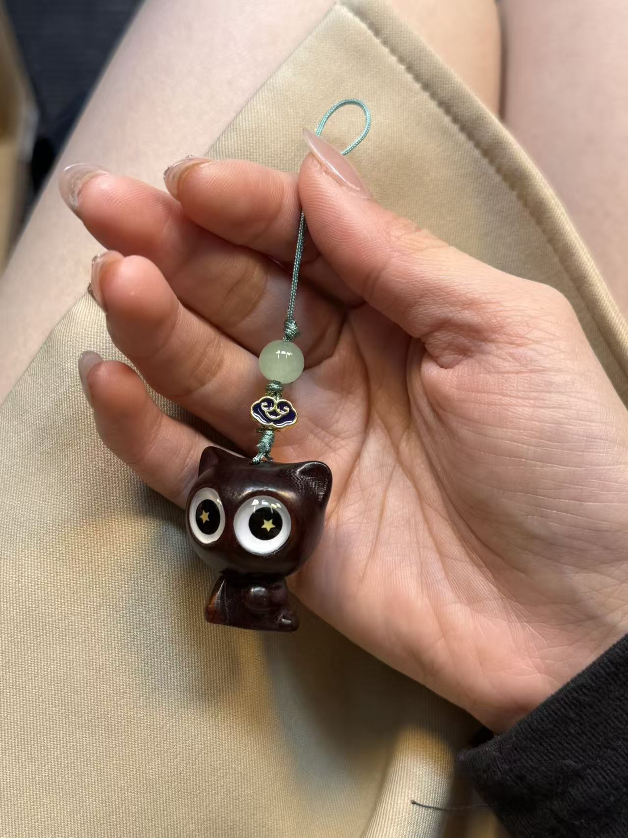 星星猫手把件无礼盒）MK2508