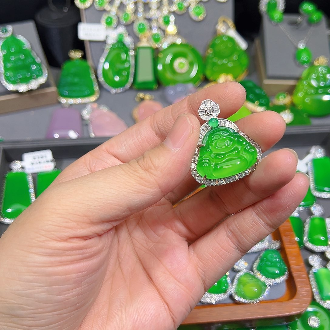 玛瑙/玉髓合金颈饰