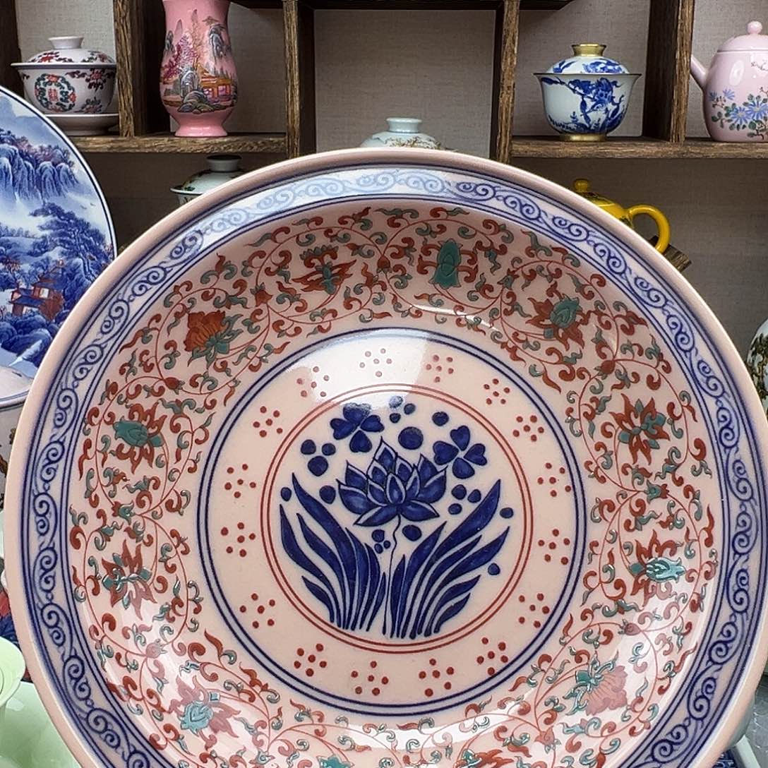 陶瓷摆件景德镇陶瓷567老厂瓷100