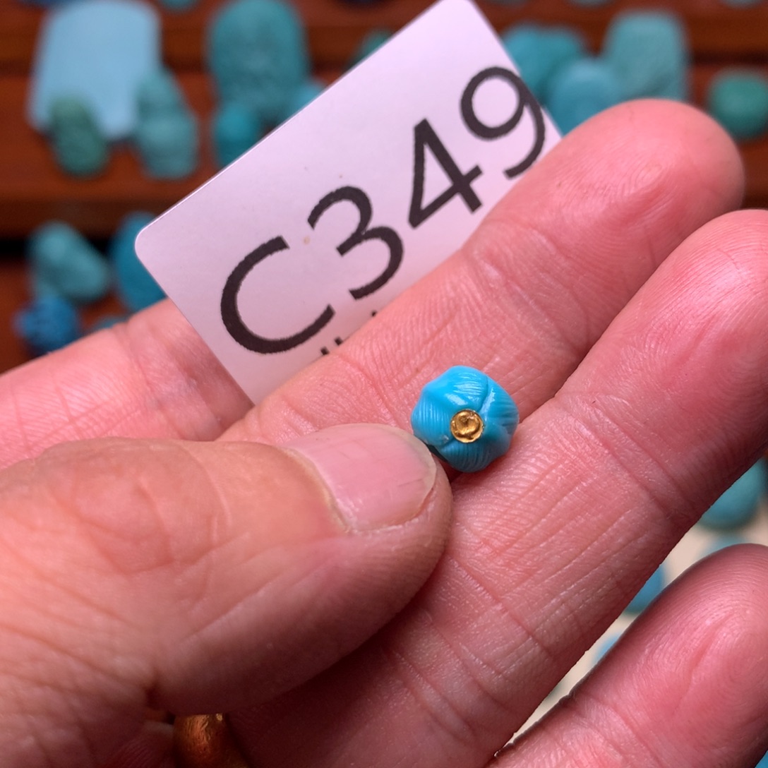 未镶嵌绿松石珠宝奇石