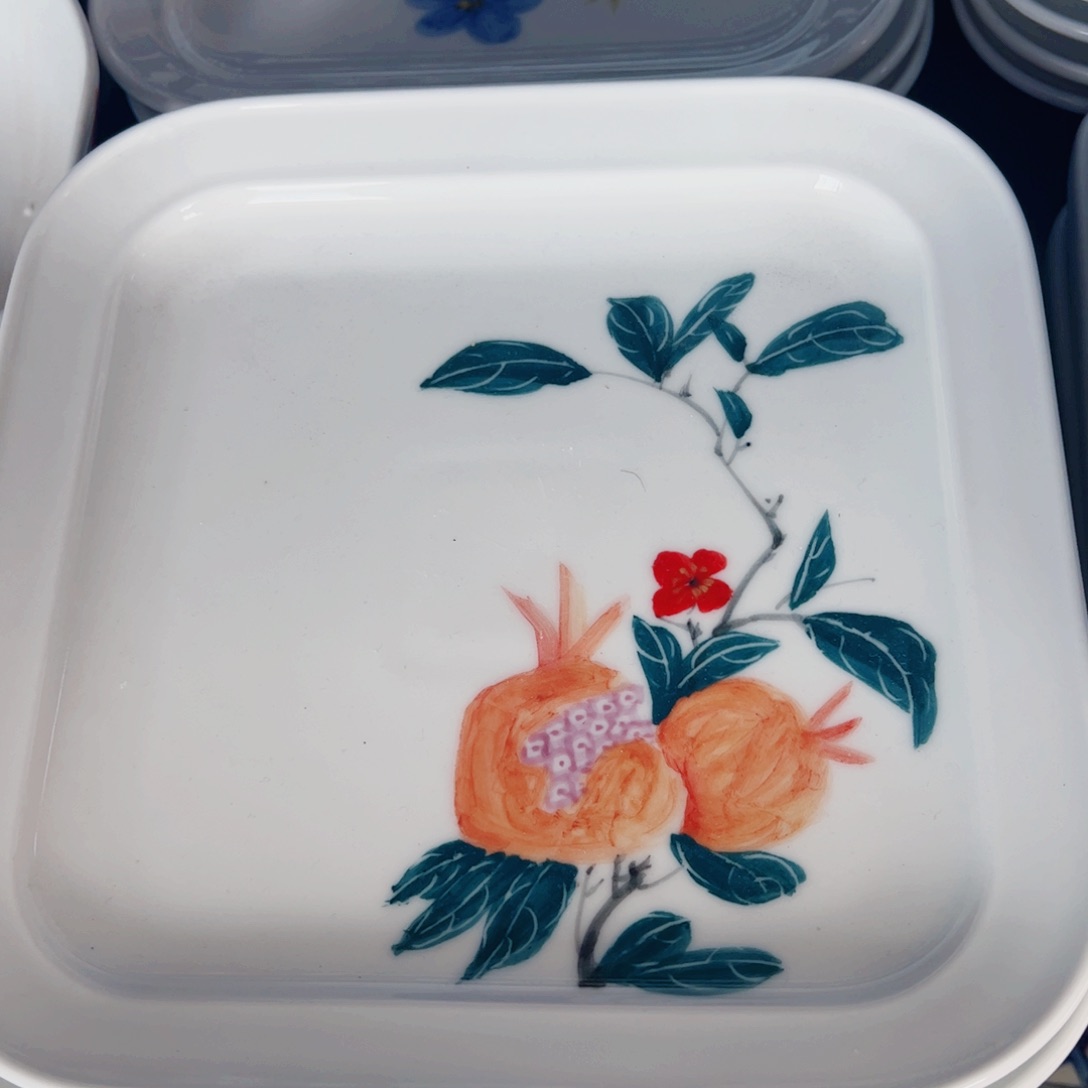 瓷片景德镇陶瓷手工手绘作品