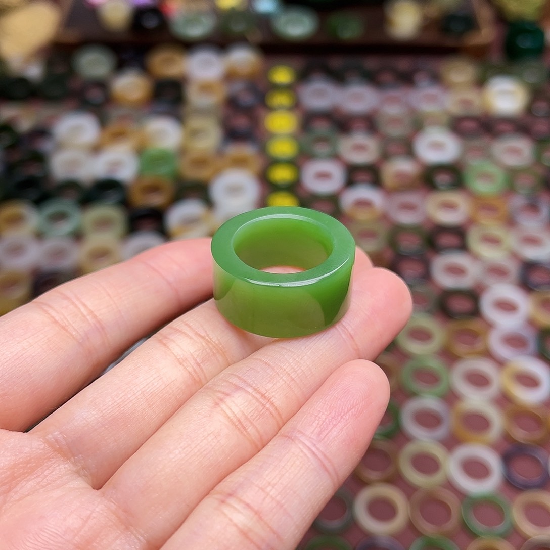 和田玉戒指未镶嵌16.8