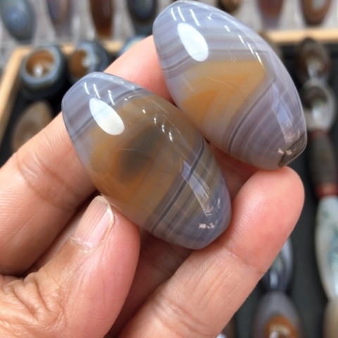 玛瑙/玉髓未镶嵌吊坠(不含链)