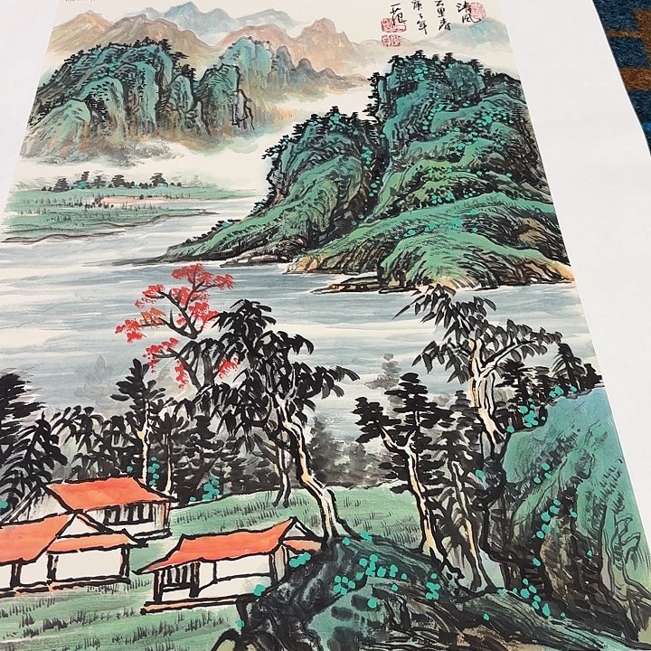 国画木*荣姜国华国际原作