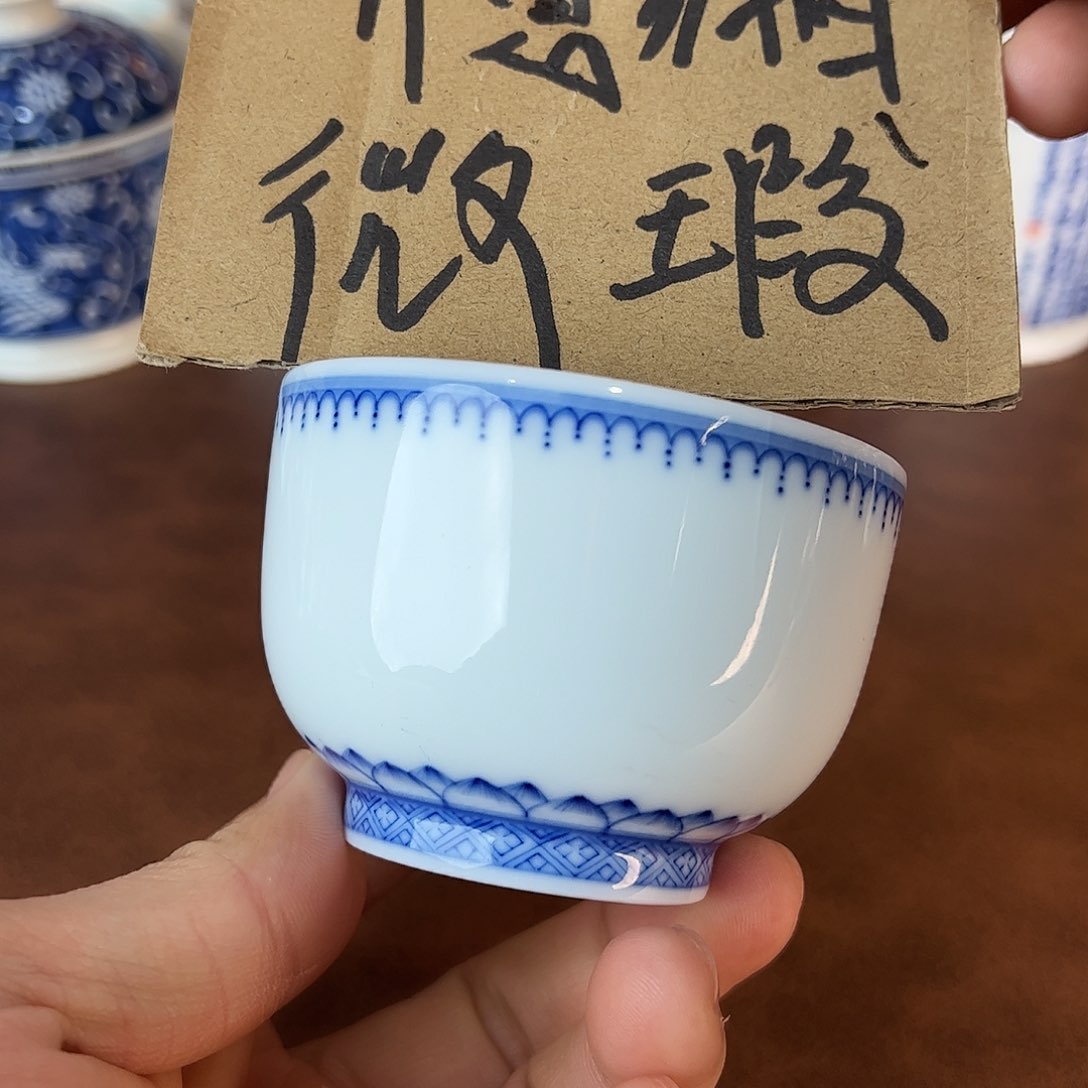 杯景德镇全手工手绘陶瓷