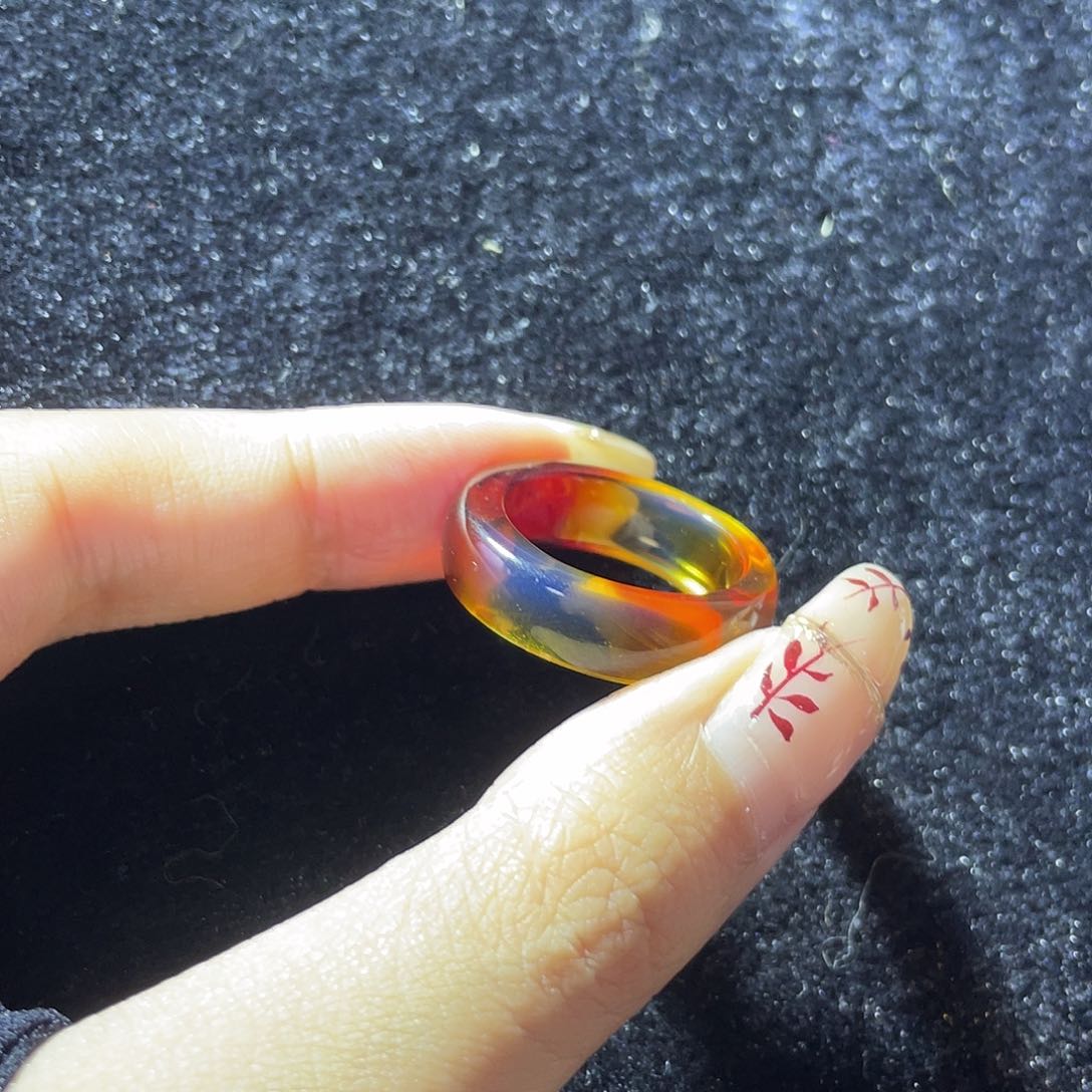 蓝珀珠宝奇石未镶嵌19