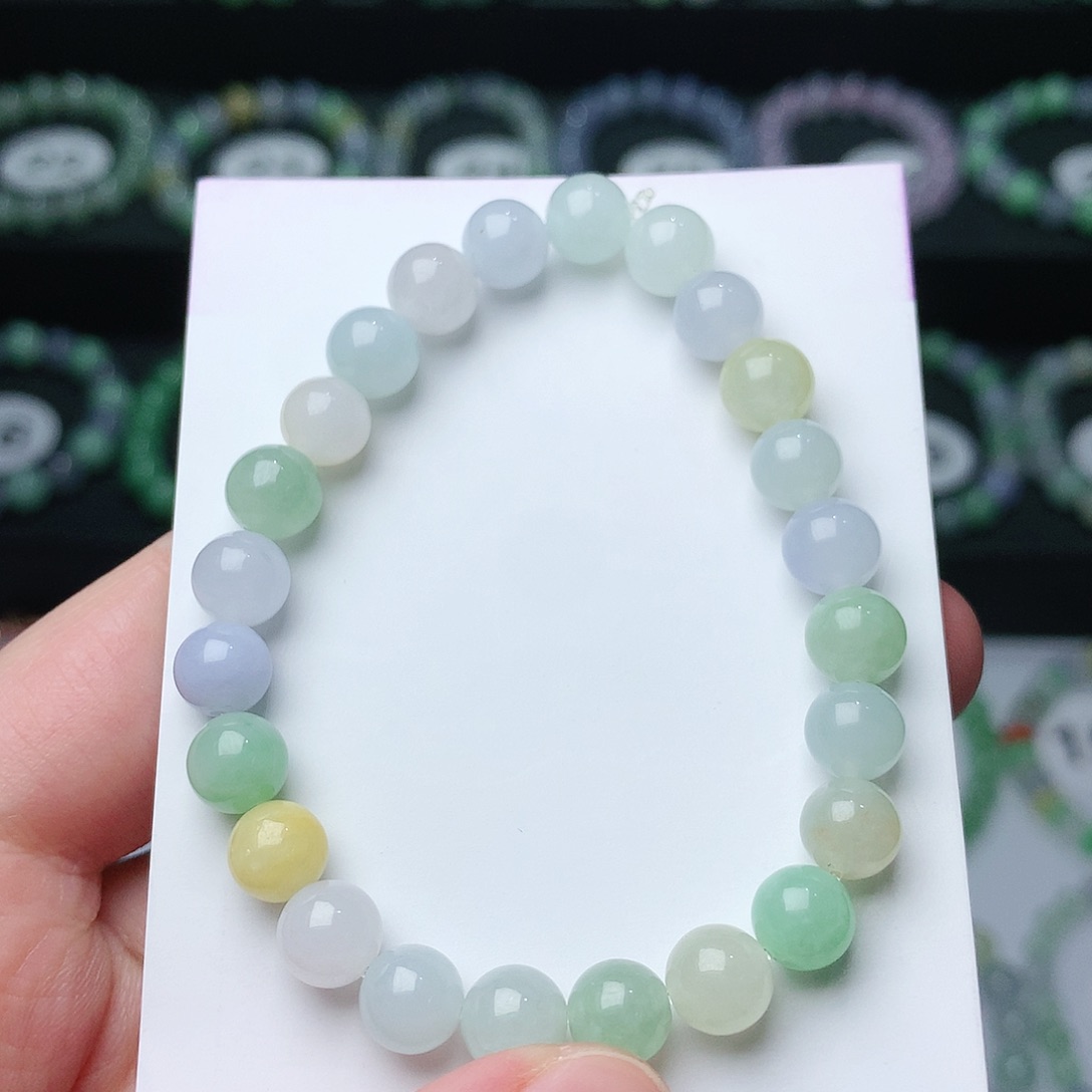 翡翠手链未镶嵌翡翠