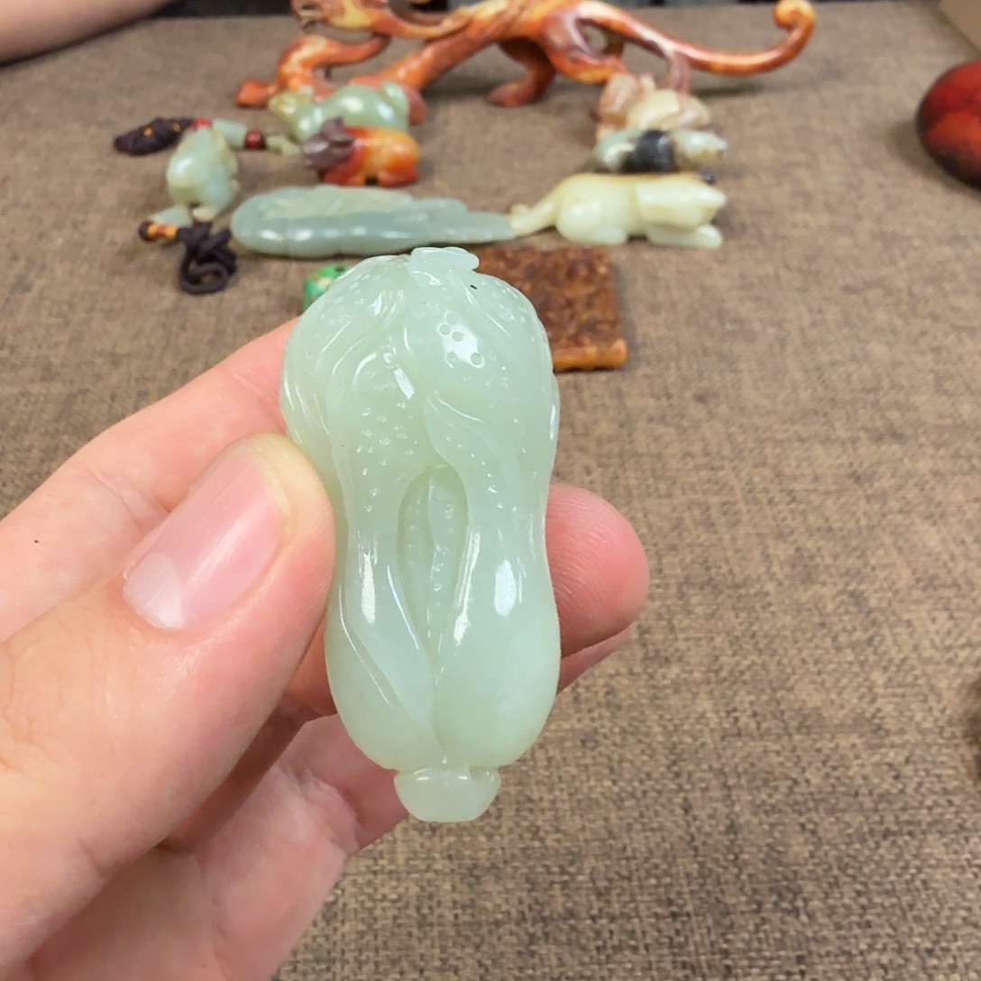 和田玉（糖玉）未镶嵌珠宝半成品