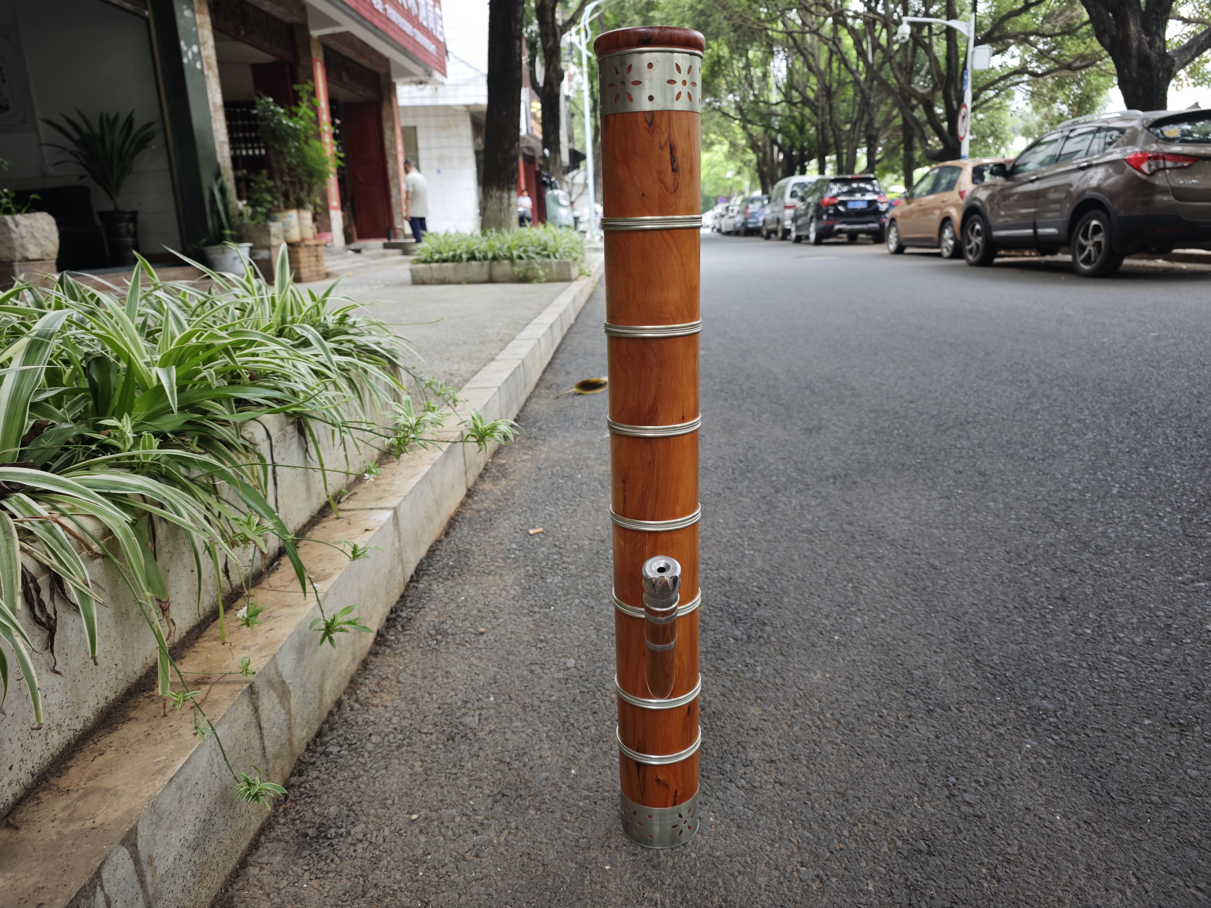 杉木大号云南特色水烟筒男士高端工艺品