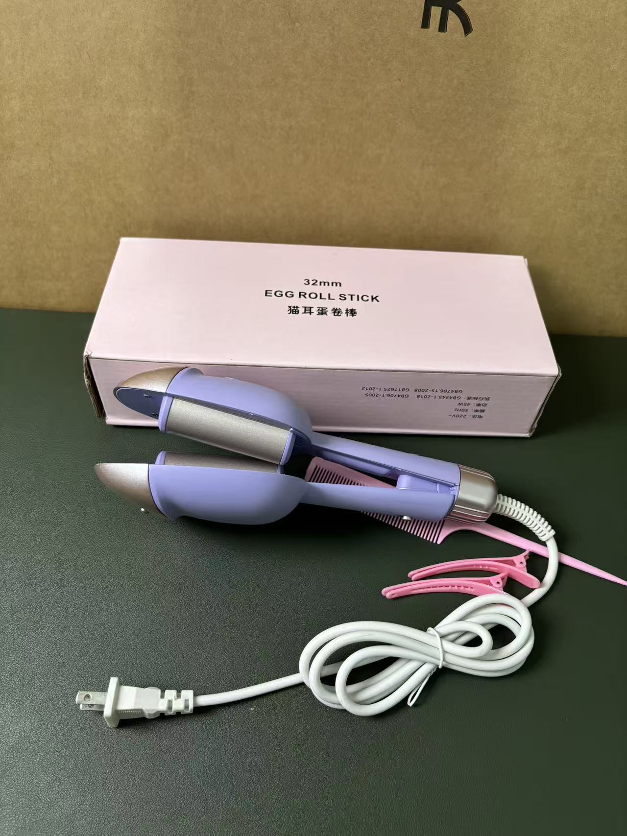 C79--猫耳蛋卷棒卷发