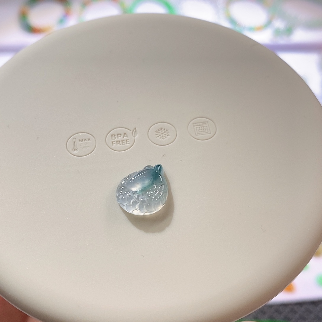 翡翠裸石高冰龙环