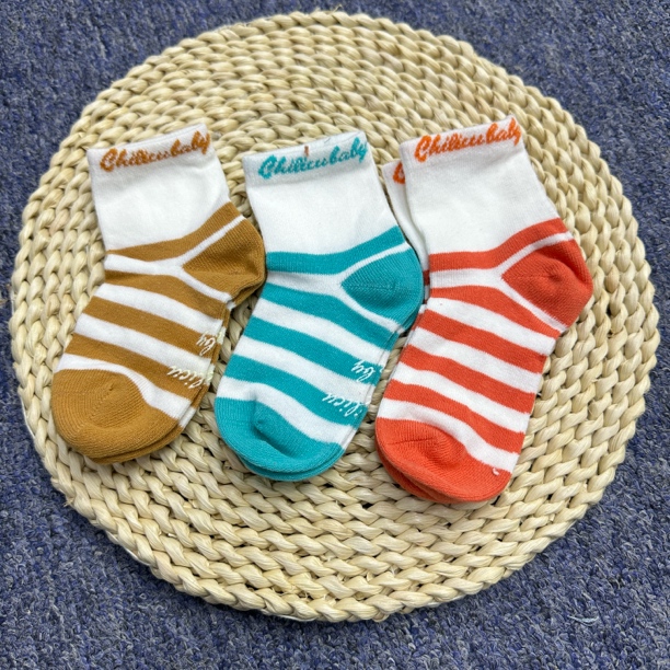 3C条纹四季袜1001