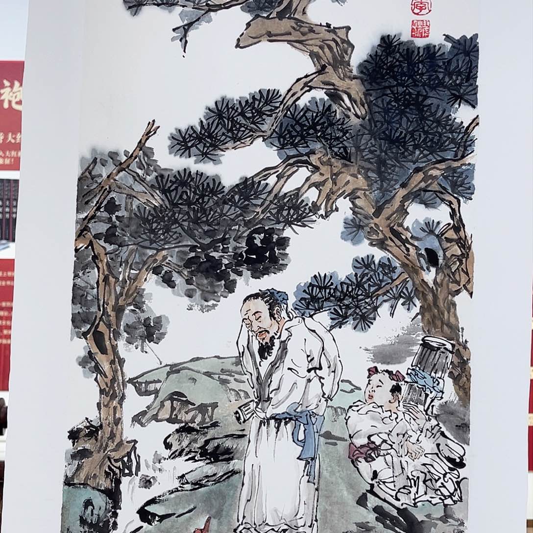 国画李耀春绘画作品