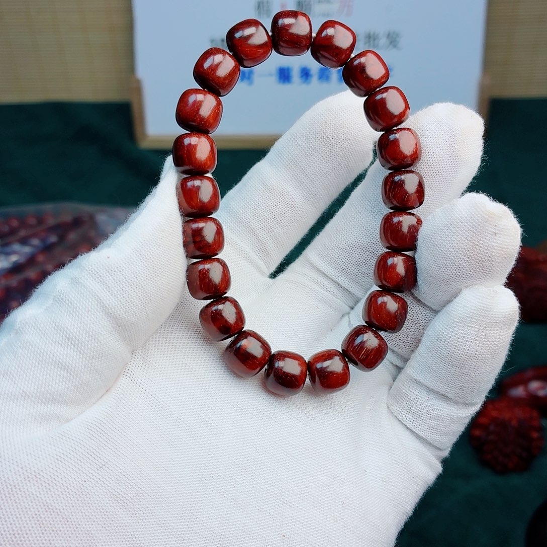 C****檀香紫檀（小叶紫檀）手串/手链10老型无胶无腊