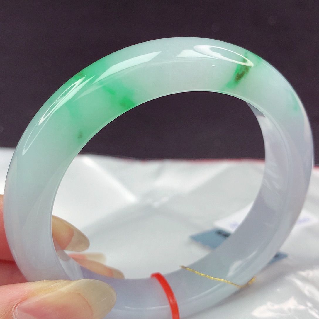 未镶嵌手镯翡翠55圈860