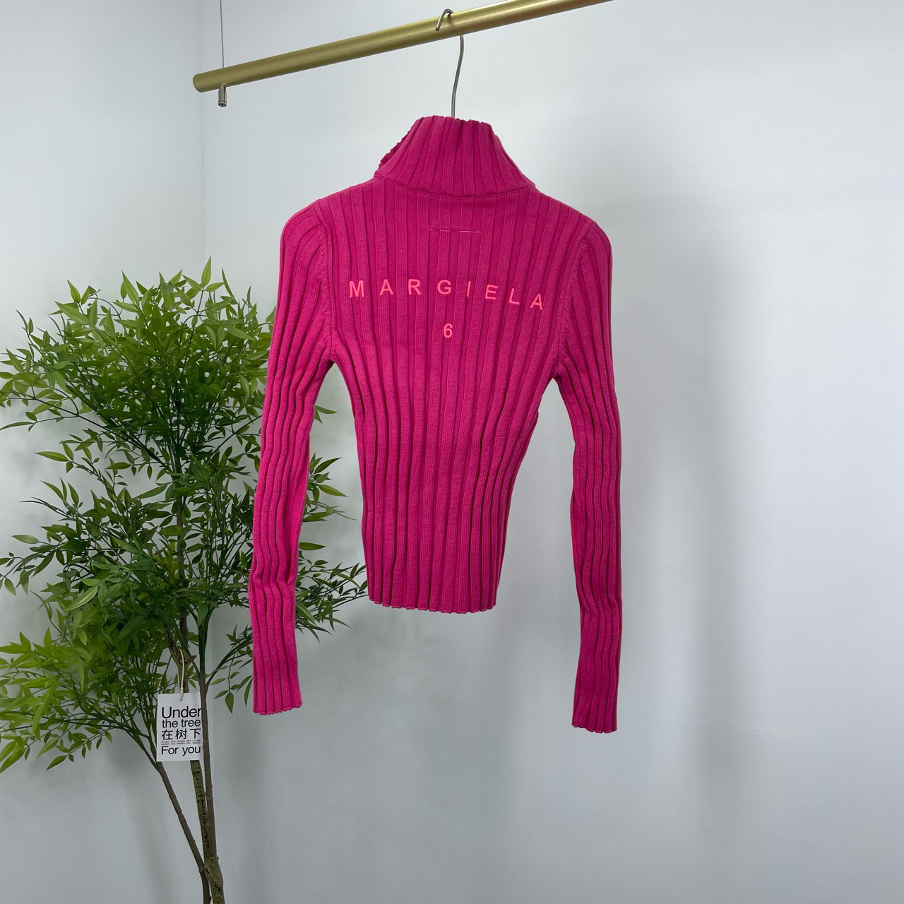 99新 Maison Margiela/梅森马吉拉 针织拉链外套 XS码/98新/无配