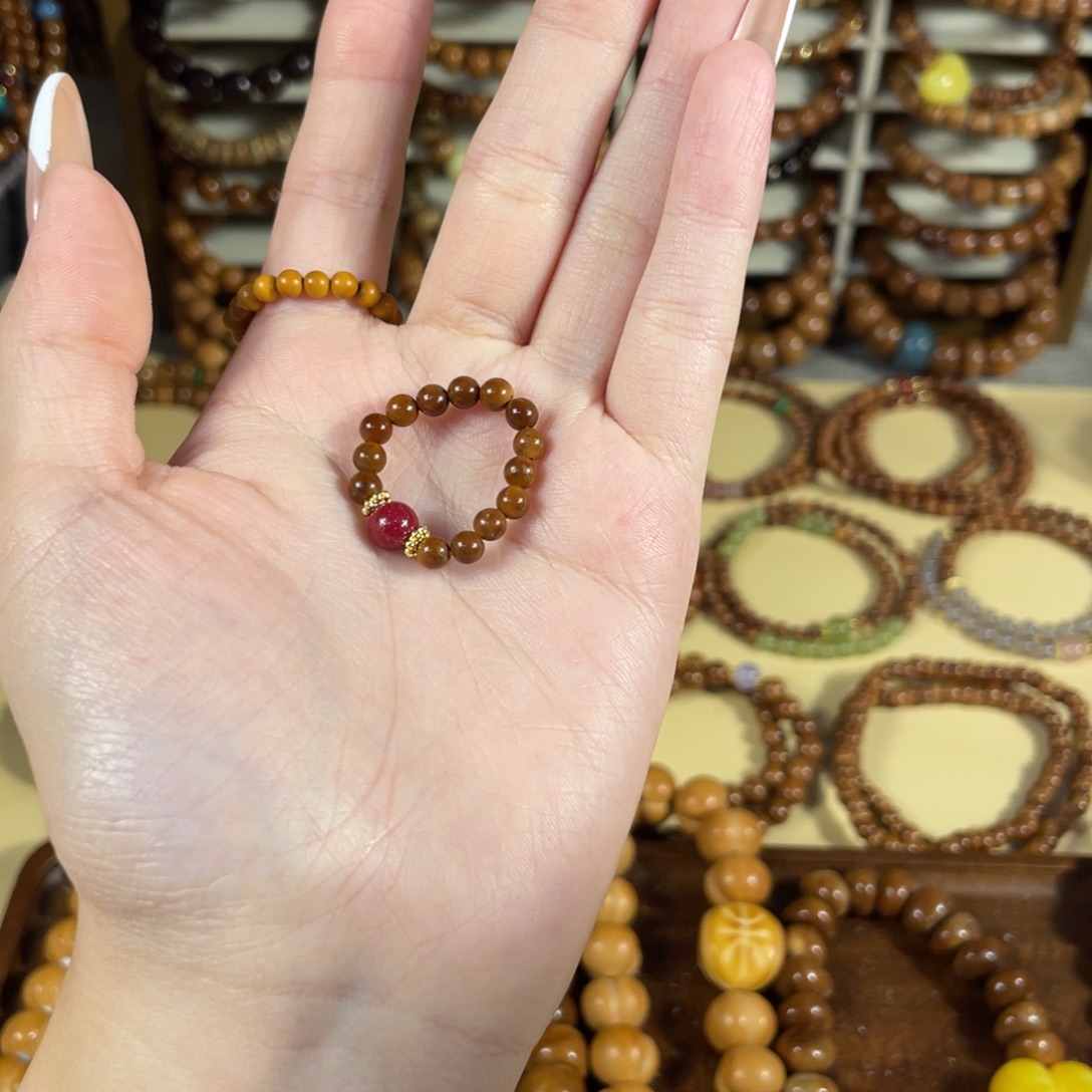 精品库克小戒指 颜色任选