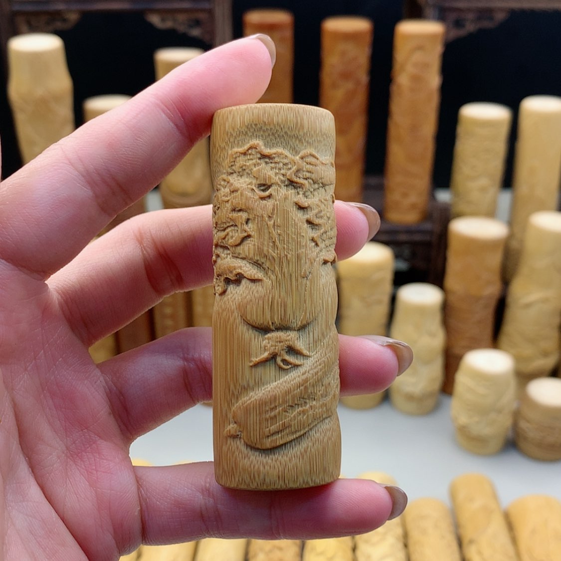 【闪购商品】竹哈**娜实心竹ha ha ha ha ha