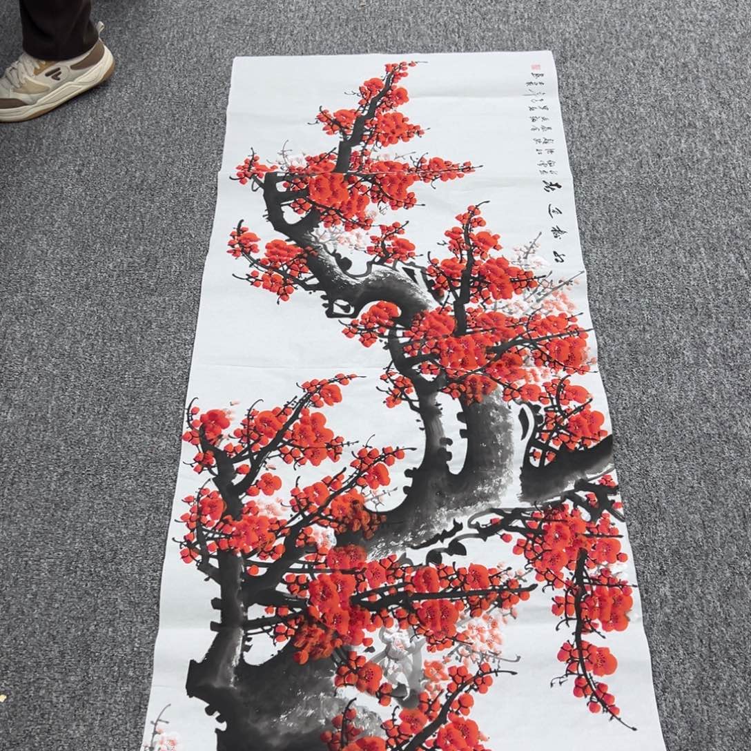 国画纯手绘字画宣纸