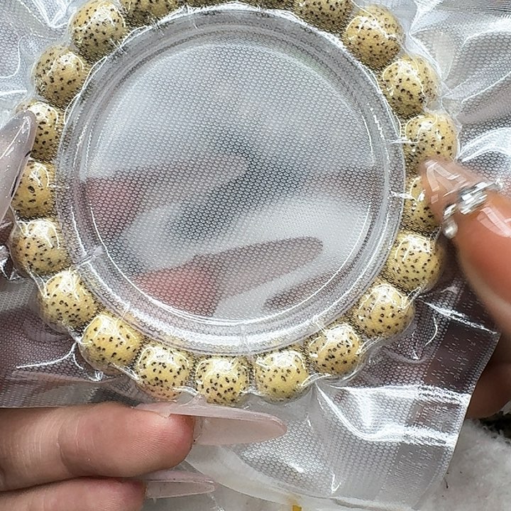 星月菩提手串538荣耀黄星月菩提11桶单圈