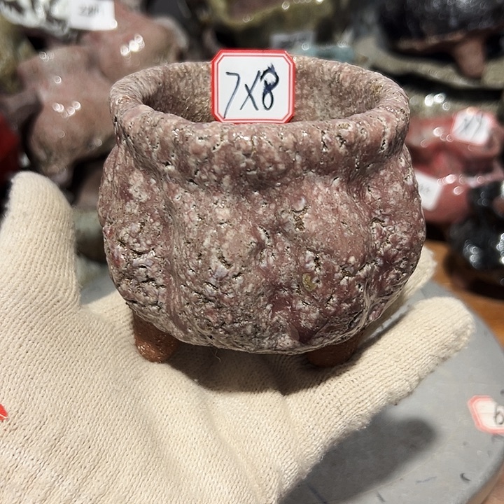 粗陶花盆制作就这样的