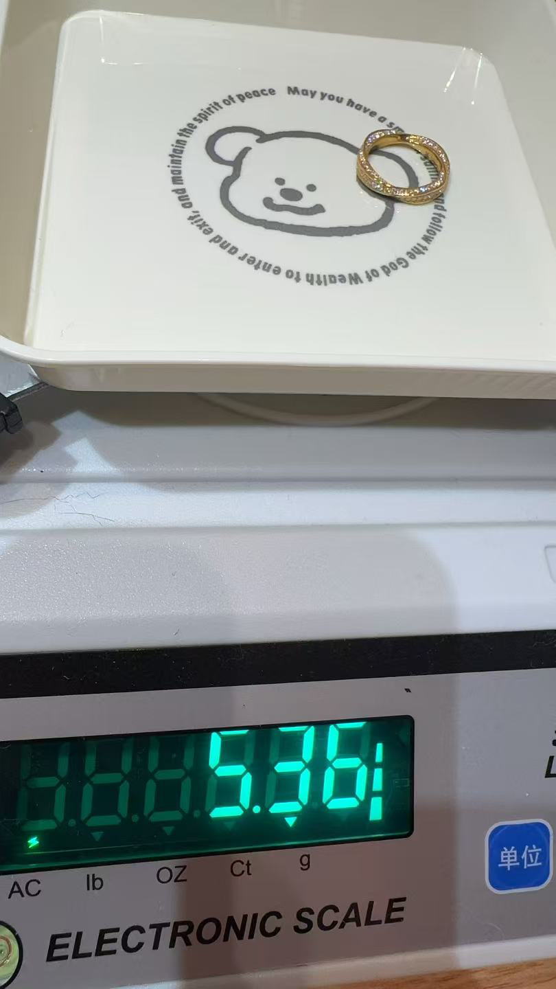 足金精品工艺戒指