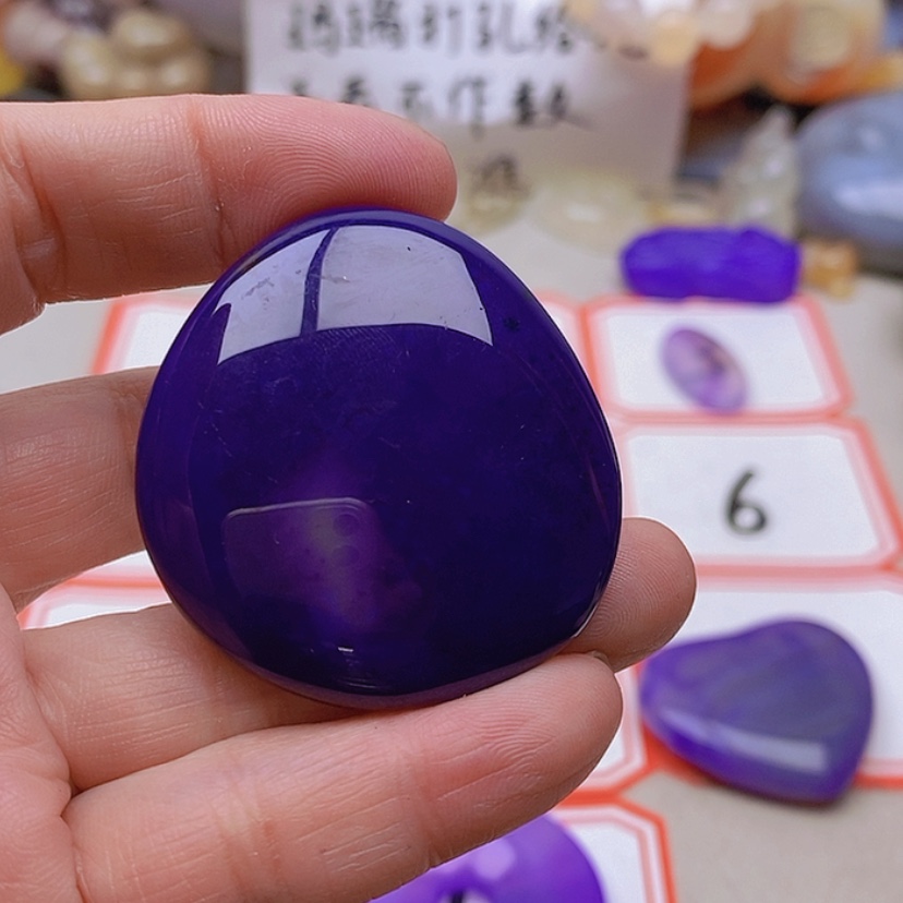 【闪购商品】未镶嵌玛瑙/玉髓珠宝半成品文****）