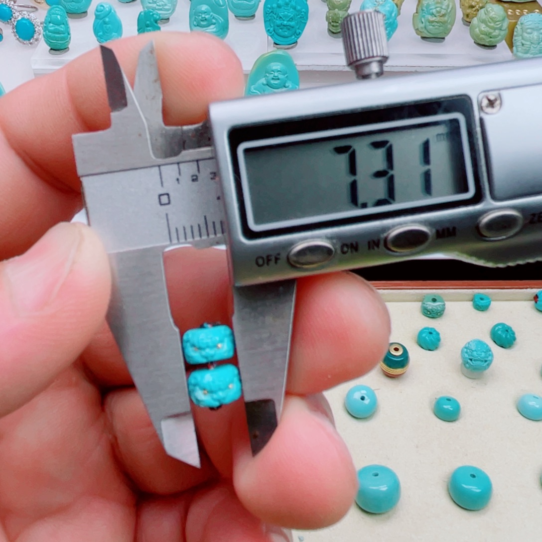 绿松石未镶嵌吊坠(不含链)