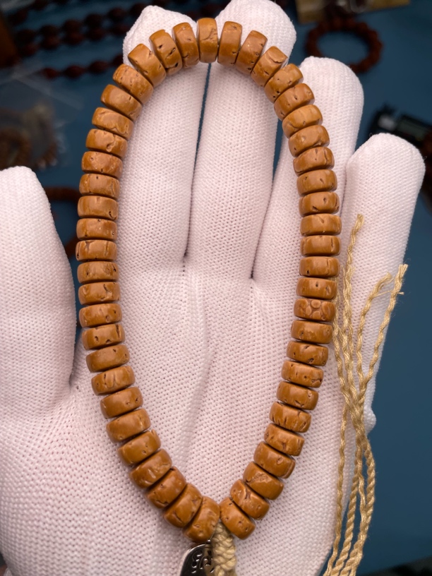 臻品桃核核壁文玩串《50颗》