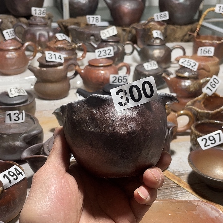 纯手工柴烧茶具精品