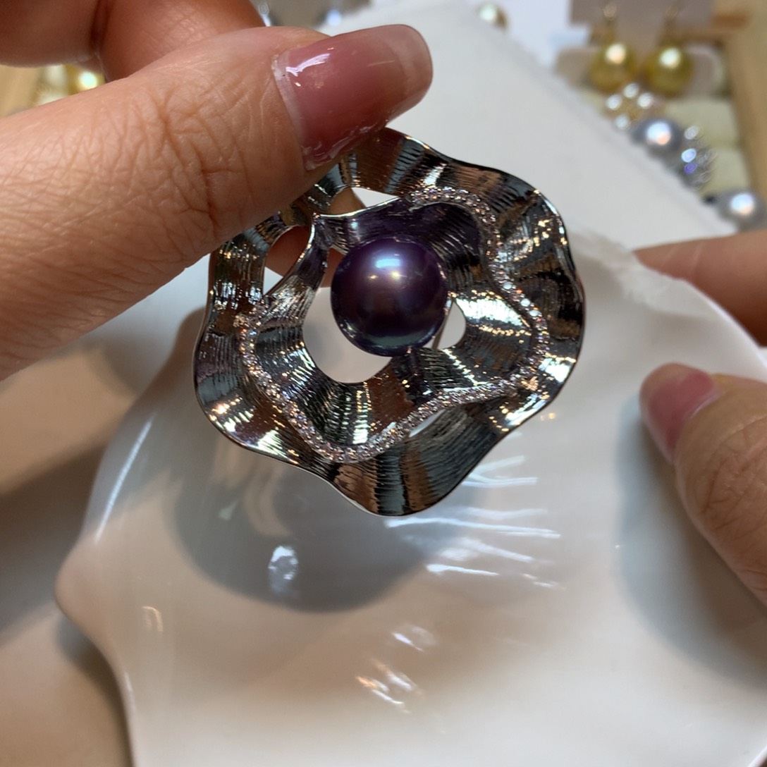 淡水珍珠胸饰未镶嵌