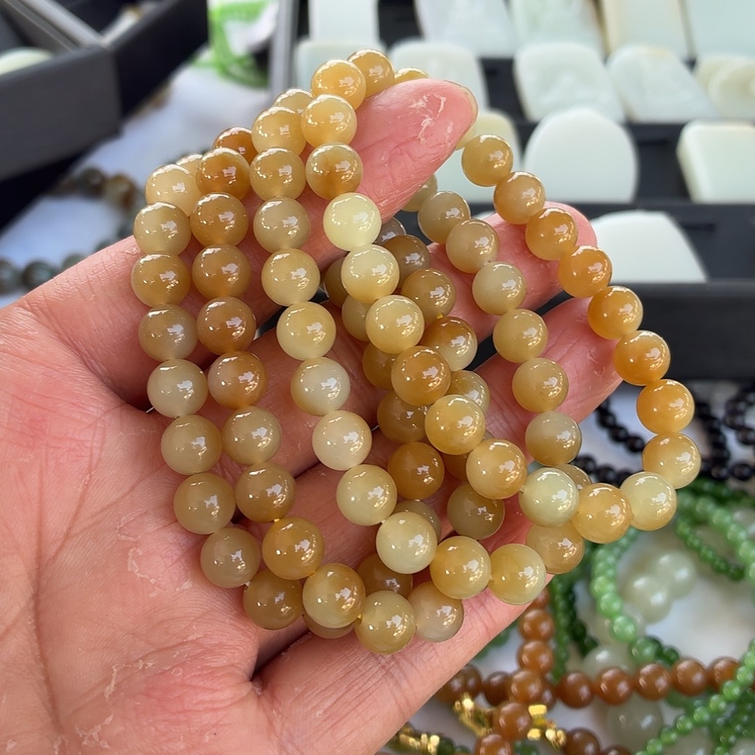 和田玉未镶嵌手链多样性发货拍一发一