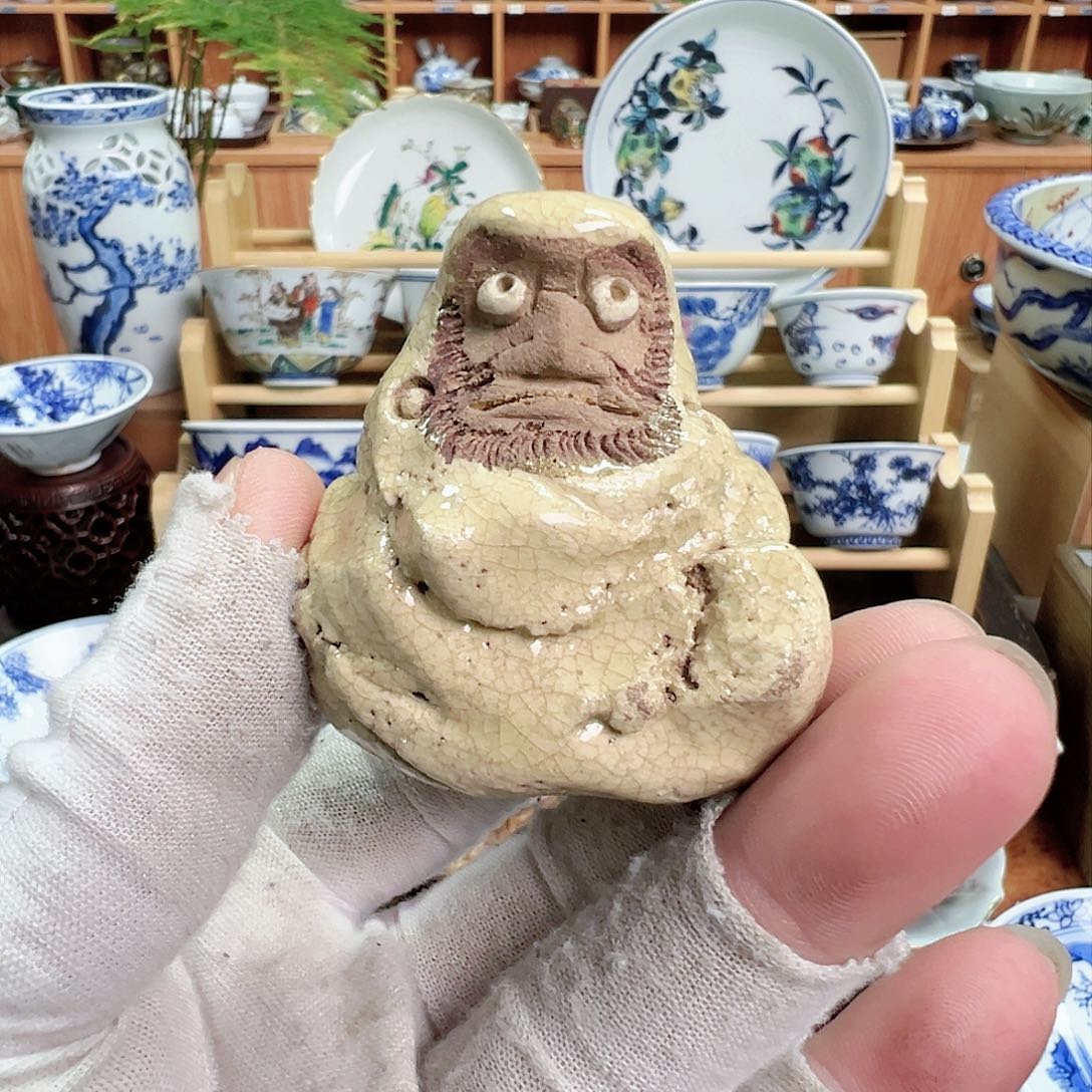 柴窑茶杯茶杯茶具小盘子