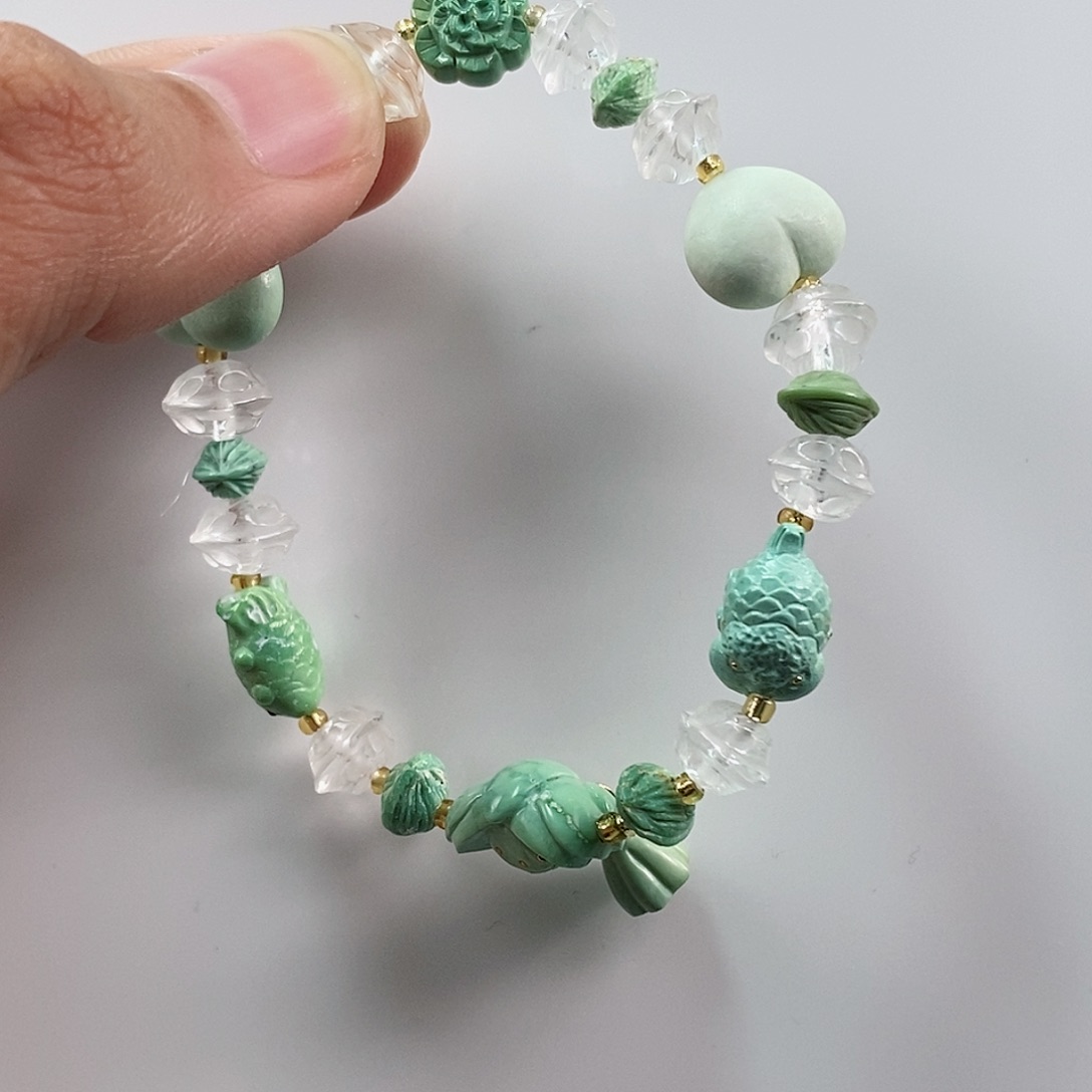 绿松石珠宝奇石未镶嵌