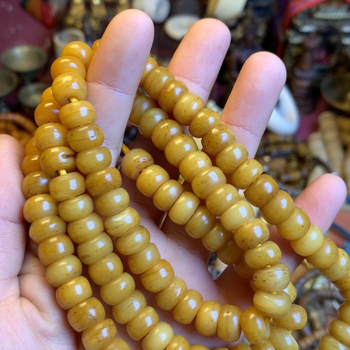 星月菩提吊坠藏传喜马拉雅艺术品