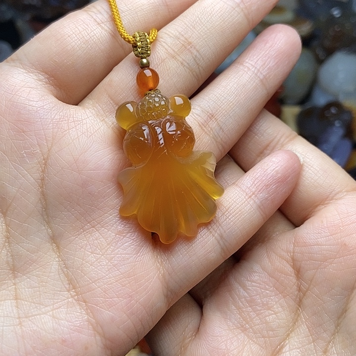 玛瑙/玉髓未镶嵌颈饰