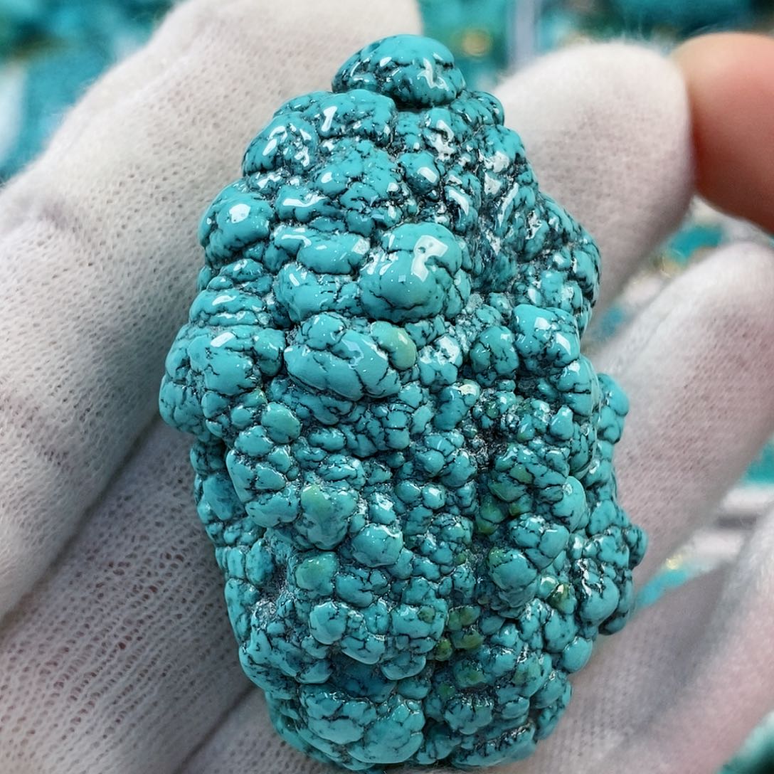 绿松石珠宝奇石未镶嵌