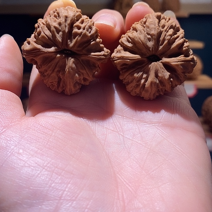 组***粟南将石文玩核桃37.5