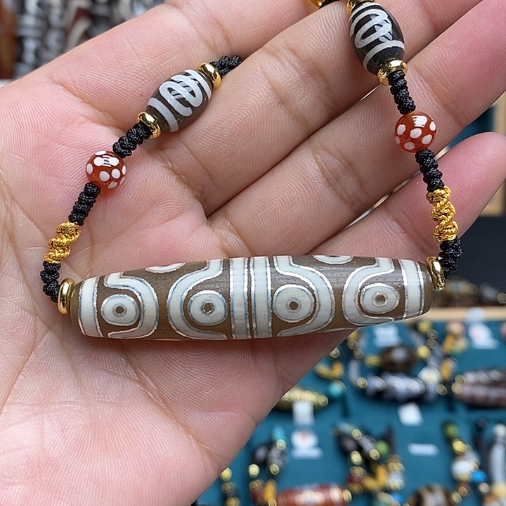 玛瑙/玉髓颈饰合金