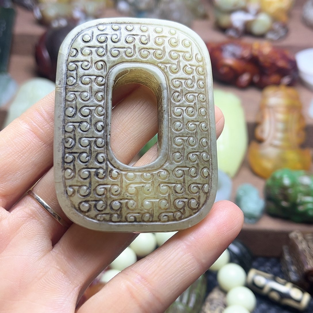 白玉菩提吊坠113。。