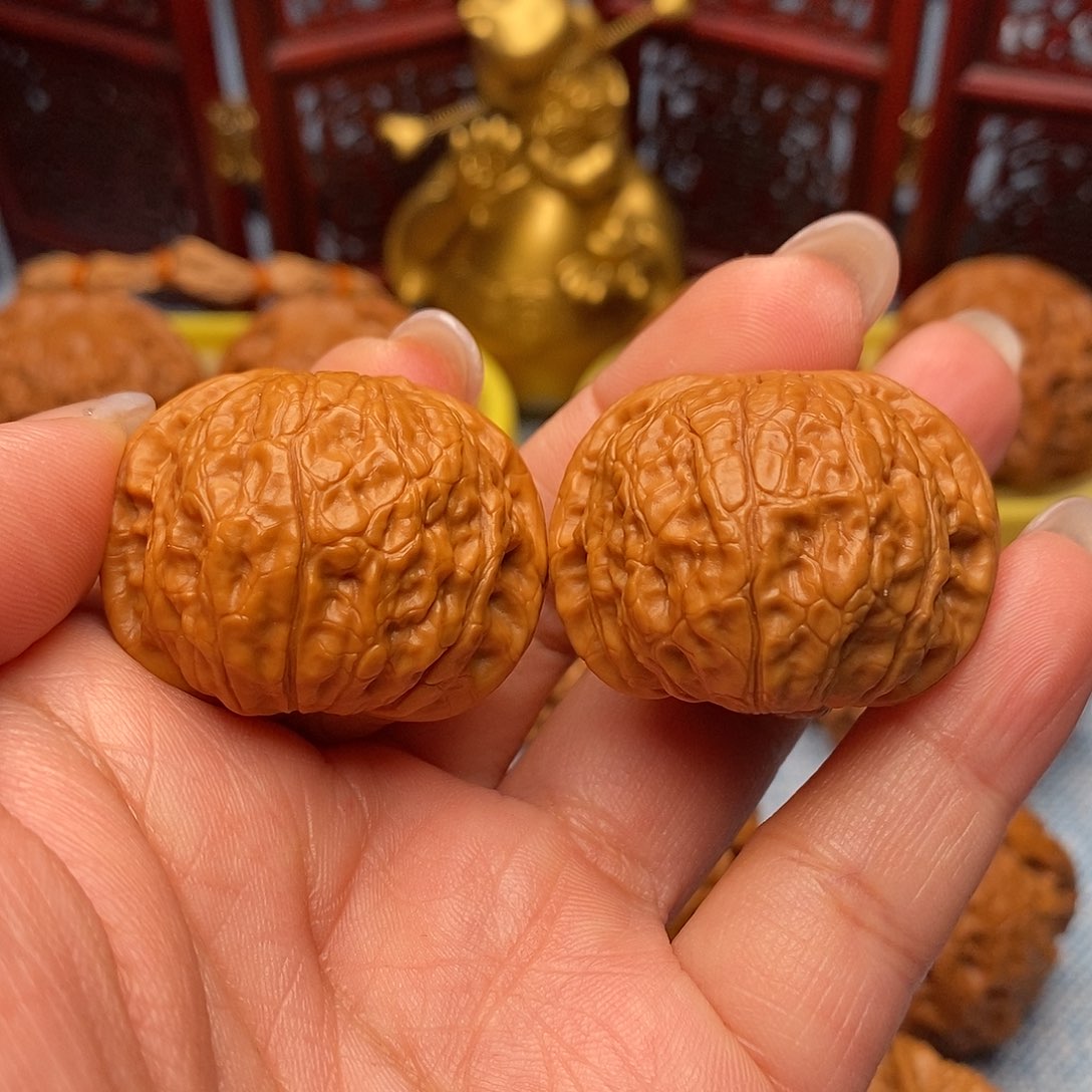 文玩核桃把件毕业乾隆磨36