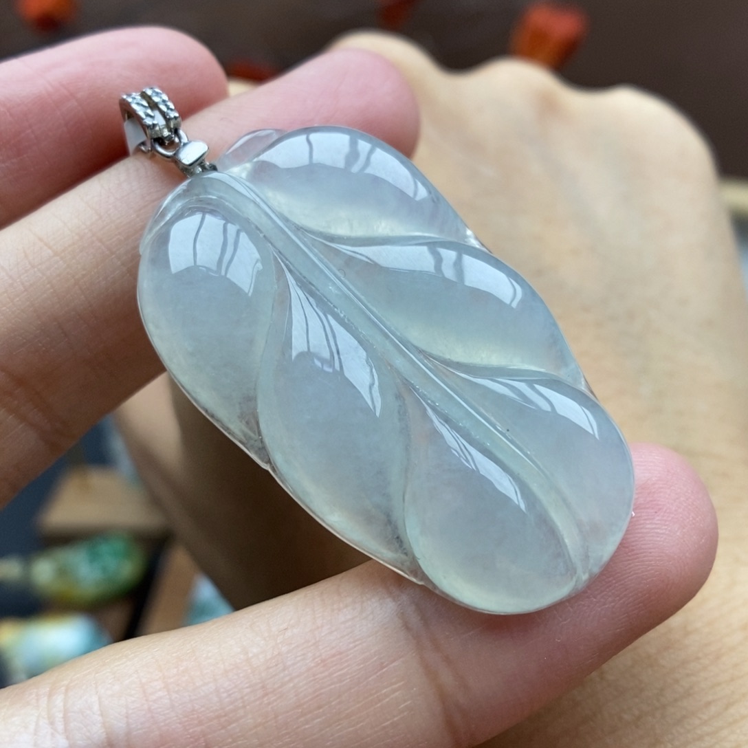 【闪购商品】颈饰银S925镶嵌翡翠26