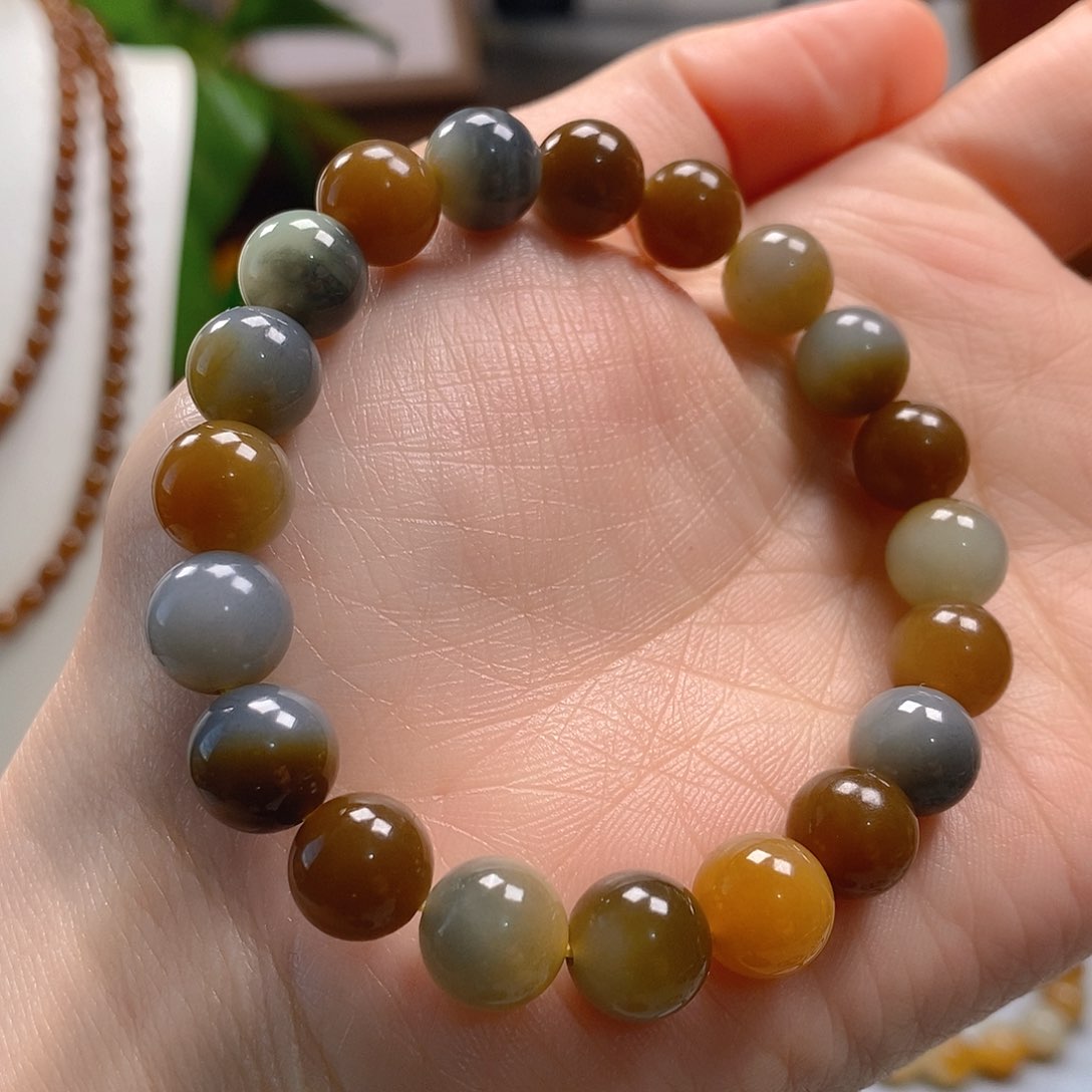 和田玉手串未镶嵌