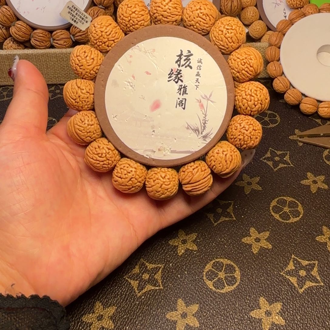手串桃核龙鳞苹果桃核手串