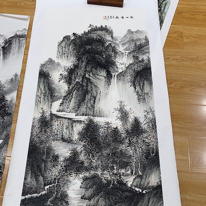 天***人姜奇老师山水作品