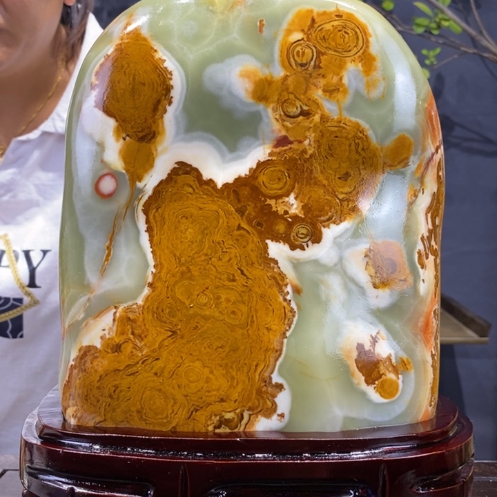 石材精品古青石摆件