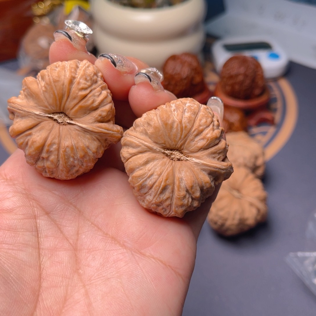 文玩核桃把件41南瓜墩