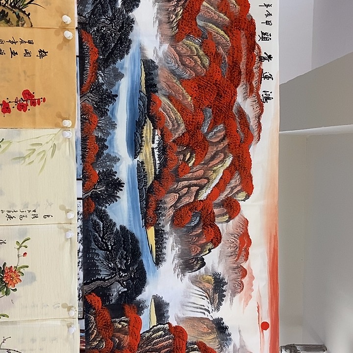 爷***范三个张画廊直播间！